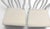 Late 20th Century Universal Furniture White Dining Chairs Arched Open Work Geometric Rounded Back Set of Six For Sale In Portland, ME - Image 6 of 18