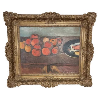 L. Blanckaert, Still Life, 1800s, Oil on Panel For Sale