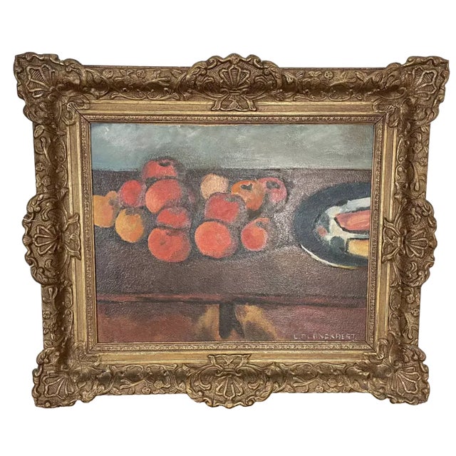 L. Blanckaert, Still Life, 1800s, Oil on Panel For Sale