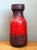 Vintage West German Red Drip Glaze Ceramic Vase For Sale - Image 12 of 13