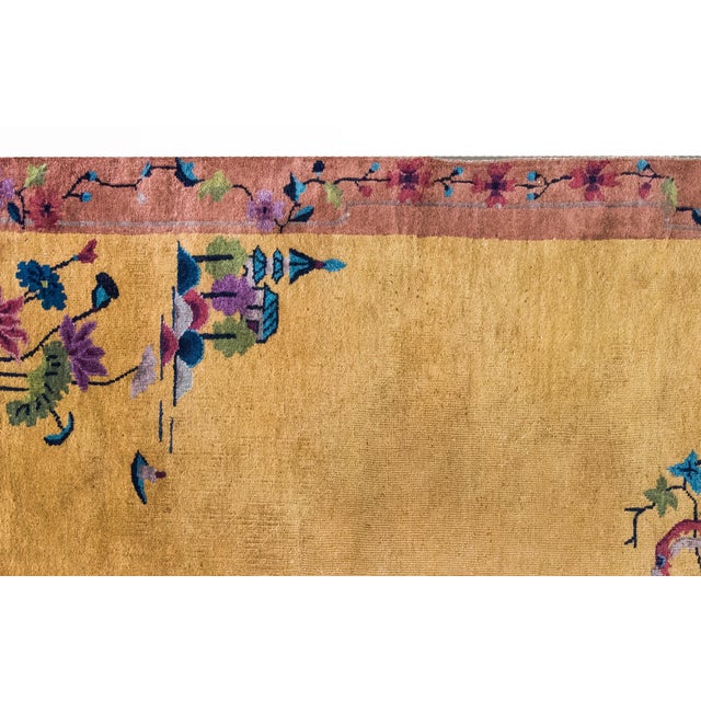 Early 20th Century Chinese Art Deco Rug For Sale - Image 14 of 17