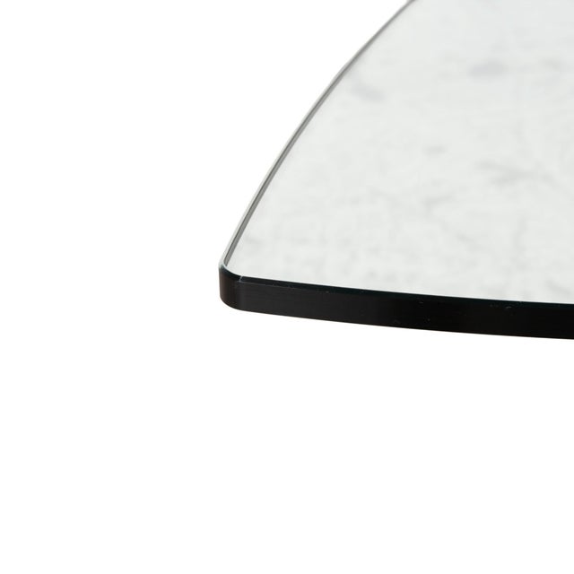 Modern Oval 5021 Coffee Table in Glass and Aluminum from Rolf Benz For Sale - Image 3 of 11