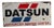 Vintage Datsun Sign No Porcelain Car Service Dealership Automobile Gas Pump Sign For Sale