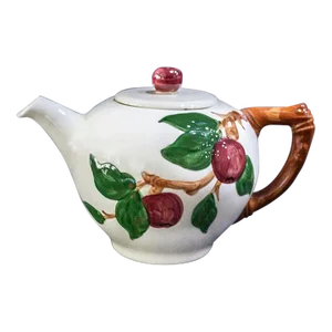 1960s Franciscan Apple Pattern Tea Pot