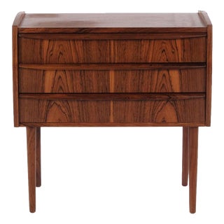 Rosewood Chest of Drawers with 3 Drawers Danish Design from the 1960s For Sale
