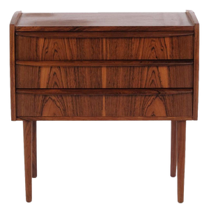 Rosewood Chest of Drawers with 3 Drawers Danish Design from the 1960s