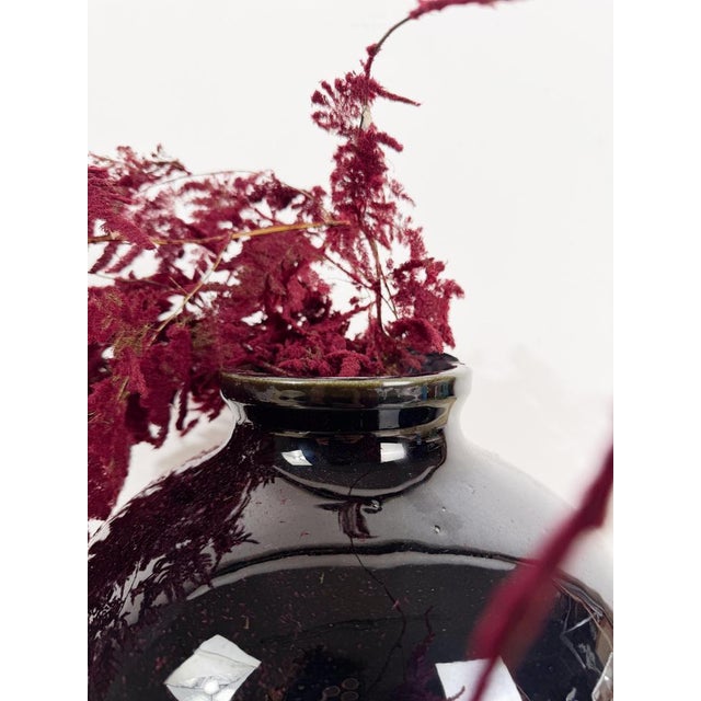 1930s Mid-Century Italian Maiolica Vase attributed to Gariboldi for Richard Ginori San Cristoforo, 1930s For Sale - Image 5 of 16