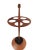 Rare and elegant umbrella stand from Valsecchi, solid wood with a black metal shell. Very good condition, only...