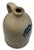 Outstanding Mid 1800s Antique American Blue Flower Decorated Stoneware 1 Gallon Jug in Excellent Condition. For Sale - Image 13 of 18