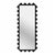 Light Blue Large Designer Entryway & Dressing Oberig 114 Mirror For Sale - Image 16 of 17