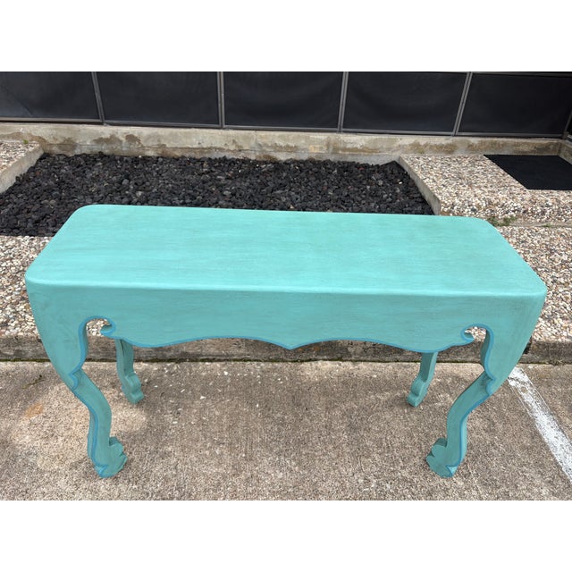 1980s 1980s Pair of Post-Modern Console Tables For Sale - Image 5 of 13
