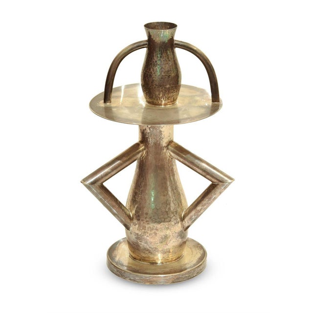 Alaska is an original decorative silver object realized and created by Ettore Sottsass in the 1980s. Original silver...