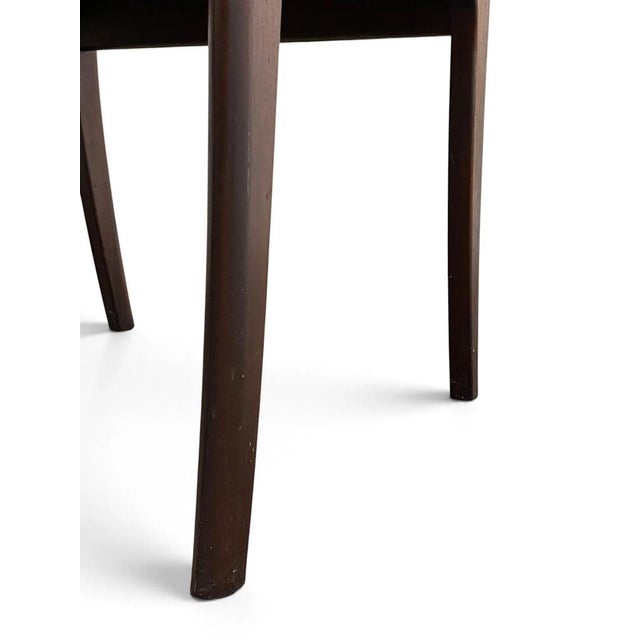 Textile Set 6 Danish Modern Dining Chairs For Sale - Image 7 of 9
