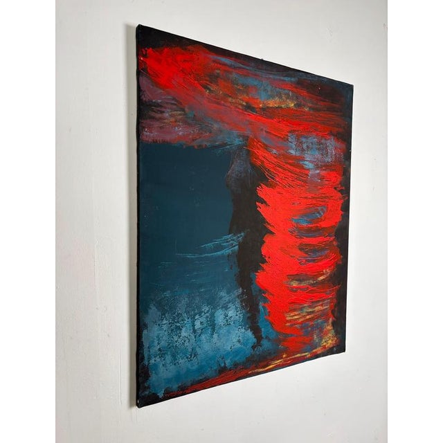 In this work from her abstract period, Isa Di Battista Gorini. Isa Di Battista Gorini is a Milanese painter who studied...