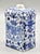 Early 19th Century 19th-Century English Delft Tea Caddy With Rampart Lions Hand Painted For Sale - Image 5 of 9