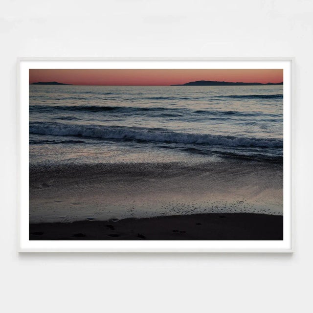 Contemporary "Dusk to Dawn" Contemporary Southern California Coastal Landscape Photograph For Sale - Image 3 of 4