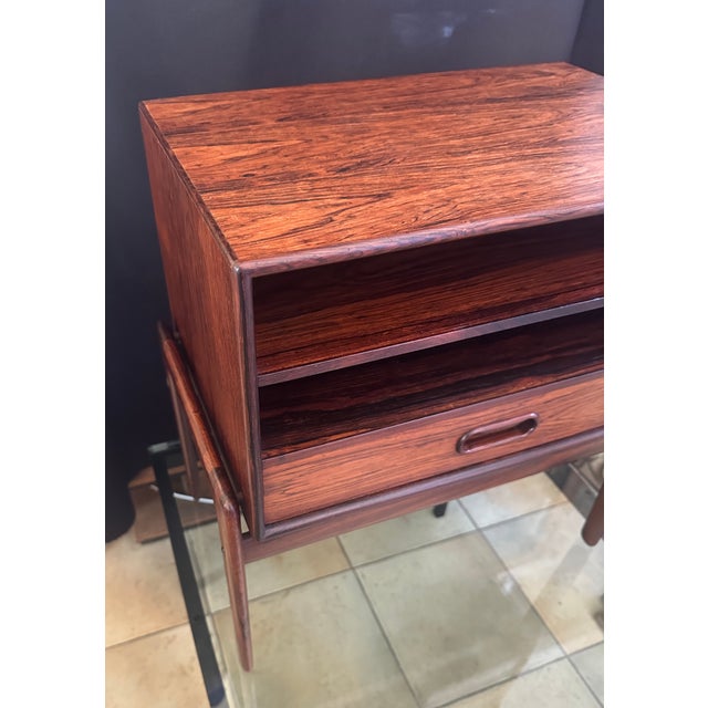 Wood Bedside Table by Arne Vodder, 1960s For Sale - Image 7 of 18