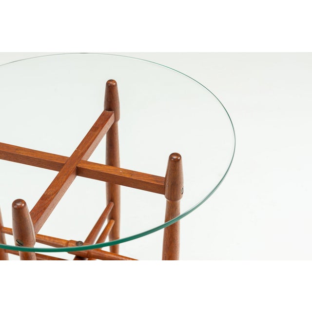 Wood Side Table in Teak by Poul Hundevad for Vamdrup Stolefabrik, Denmark, 1960s For Sale - Image 7 of 11
