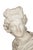 Late 19th Century Italian Carrara Marble Bust of the Apollo Belvedere For Sale - Image 5 of 6