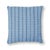 Schumacher Tarnby Stripe Pillow in Sky For Sale In New York - Image 6 of 6