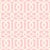 Contemporary Sample - Schumacher Imperial Trellis II Wallpaper in Blush For Sale - Image 3 of 3