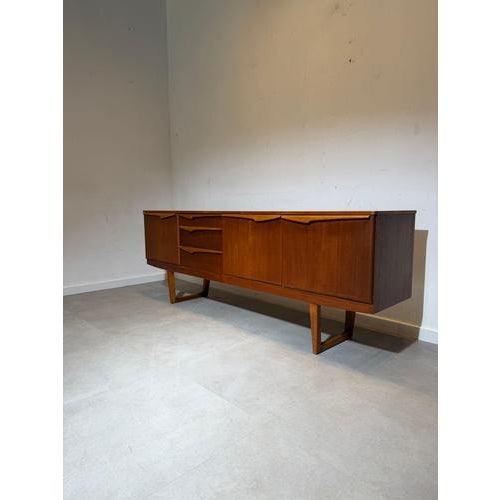 Mid-Century Modern British Stonehill Sideboard in Teak For Sale - Image 3 of 6