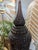 Vintage Hand Carved Wooden Buddha Statue Sculpture Meditation Figure 14” Thai For Sale In Dallas - Image 6 of 12