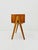 Mid-Century German Beech Side Table, 1950s For Sale - Image 6 of 11