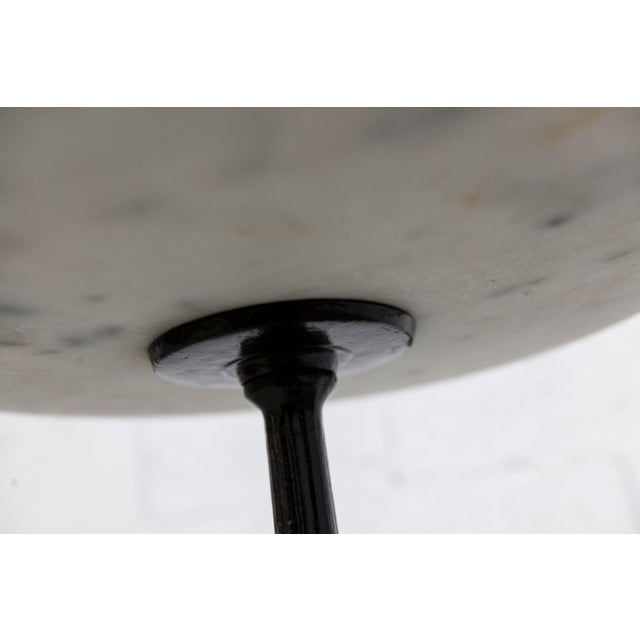 Vintage Side Table in Marble and Cast Iron, 1960s For Sale - Image 15 of 17