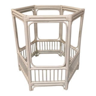 Ficks Reed Rattan Dining Table Base Only For Sale
