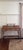 1980s Vintage British Colonial Style Faux Burnt Bamboo and Grasscloth Pagoda Desk For Sale - Image 5 of 5
