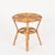 Mid-Century Italian Organic Round Coffee Table in Rattan and Wicker, 1960s For Sale - Image 11 of 14