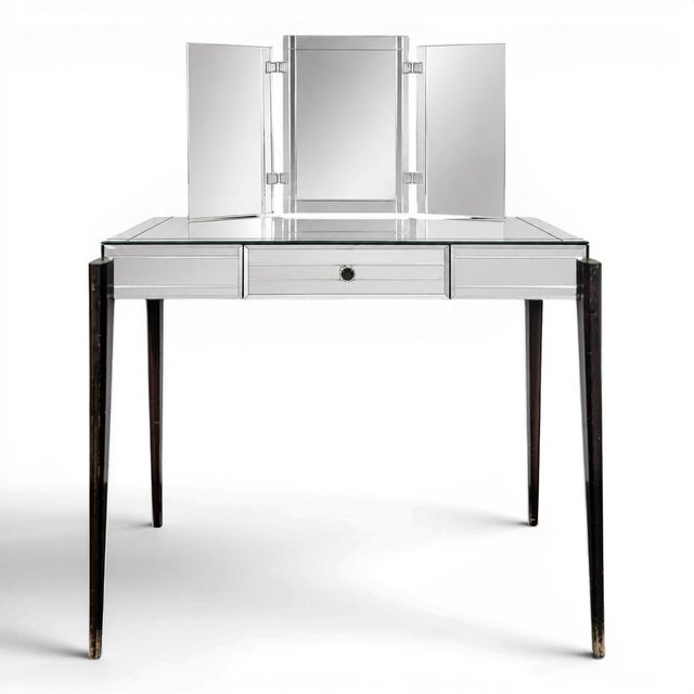 Art Deco Dressing Table with Mirrors For Sale - Image 12 of 12