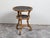 Italian Italian Carved Giltwood Side Table with Slate Top, Shelf and Floral Motifs For Sale - Image 3 of 12
