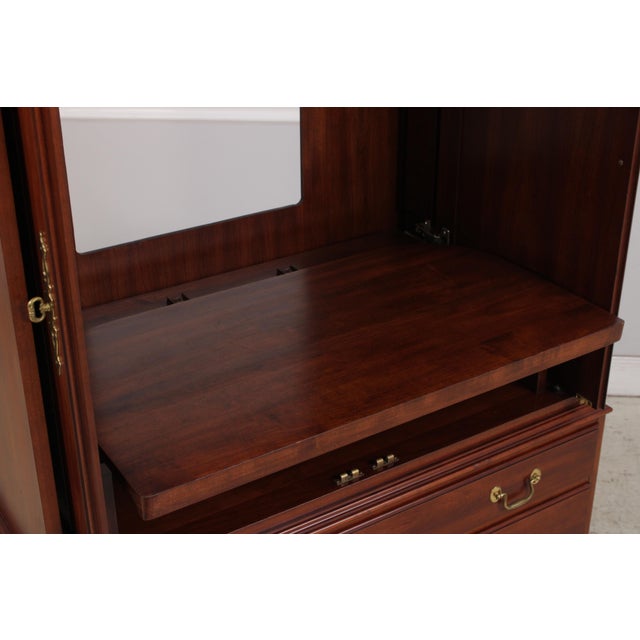 Henkel Harris Cherry 2 Door Tv Armoire For Sale In Philadelphia - Image 6 of 18