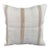 Turkish Hemp Pillow Cushion Natural Beige Rust Pillow Cushion Cover 24"x24" For Sale