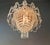 Neoclassical Vintage French Empire Style Crystal Basket Chandelier Neoclassical Crystal For Sale - Image 3 of 9