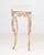 Silver Italian Rococo Style Silvered Wood Console Table For Sale - Image 8 of 9