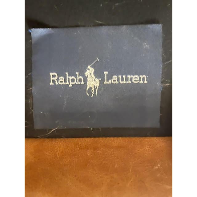 Pair of Ralph Lauren Colorado Chairs in Camel Leather For Sale - Image 10 of 10