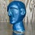 Mid 20th Century Vintage Boho Glazed Ceramic Bust For Sale - Image 4 of 6