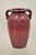 Antique r.r.p Co Roseville, Oh Red Stoneware Twin Handle 14" Red Jug Vase Vessel For Sale - Image 10 of 10