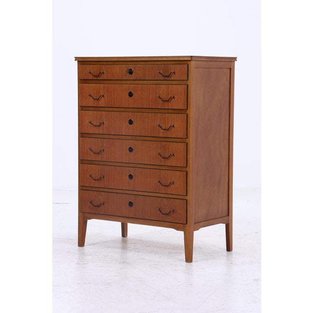 Mid-Century Teak Chest of Drawers, 1960s For Sale - Image 10 of 11