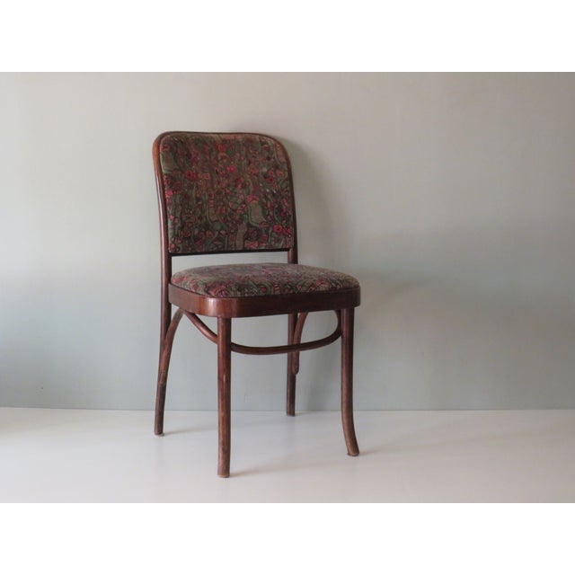 Wood 20th Century Model Prague No. 811 Chairs by Josef Hoffmann, Set of 4 For Sale - Image 7 of 14