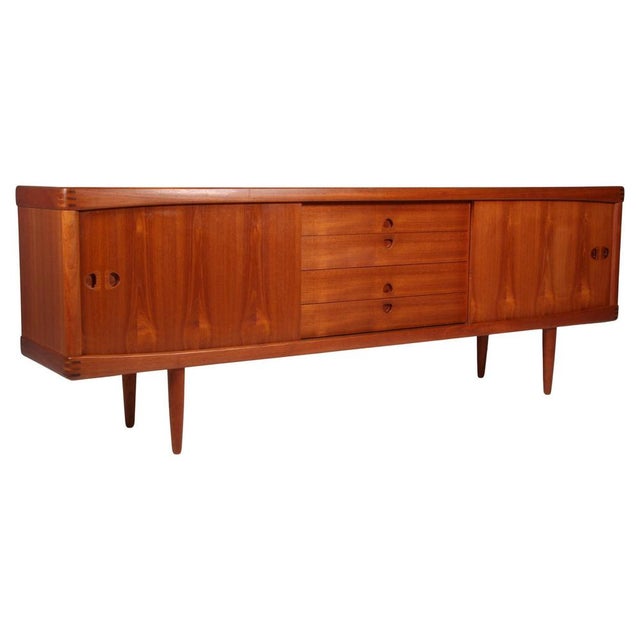 Scandinavian Teak Sideboard by Henry Walther Klein for Bramin, 1950s For Sale - Image 9 of 9