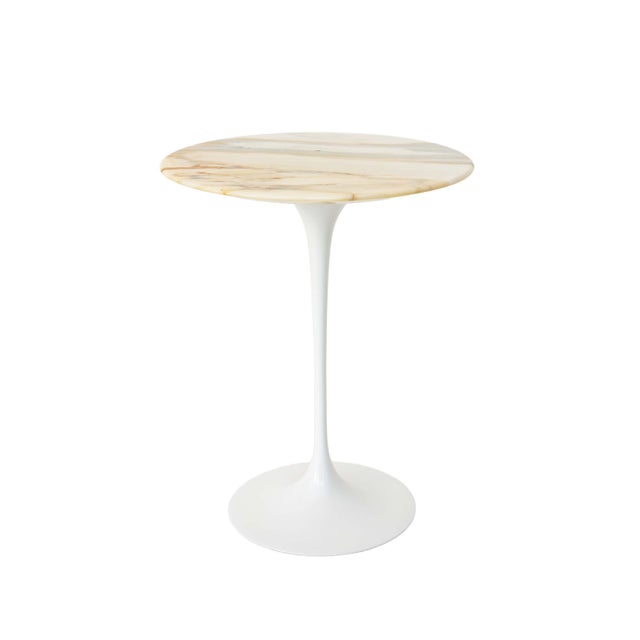 Mid-Century Modern Tulip Side Table by Eero Saarinen for Knoll, Italy, 1970s For Sale - Image 3 of 11