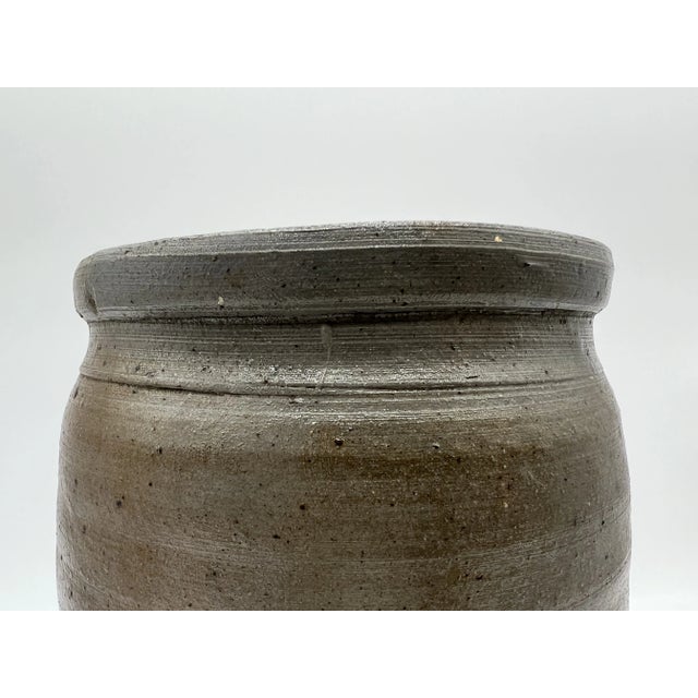 A Antique Pennsylvania Folk Art Stoneware Preserve Jar, circa 1850's Probably made in Pennsylvania, circa 1850's Unmarked....