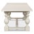 English Country Antique White Dining Table For Sale - Image 9 of 12