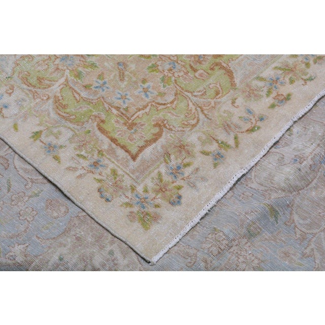 Turkish Vintage Turkish Anatolian Professional Hand Knotted Wool Rug, 12'6x22'1 For Sale - Image 3 of 5