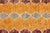 Textile Contemporary Moroccan Style Geometric Wool Area Rug in Saffron, Ochre & Burgundy For Sale - Image 7 of 12