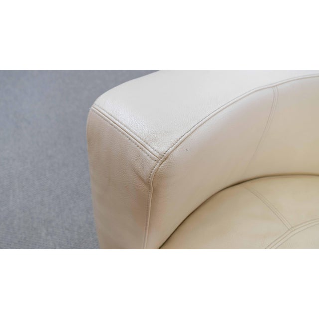 Eves Island Cream Four-Seater Sofa in Leather from Bretz, 2000s For Sale - Image 18 of 18